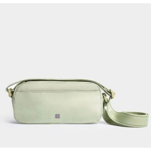 NWT Sweaty Betty All Day Cross Body Bag Sage Green - Picture 1 of 9